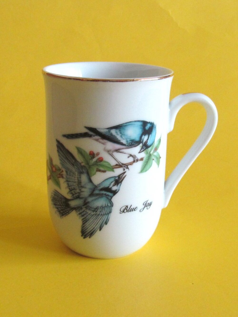 Blue Jay mug by John James Audubon Porcelains